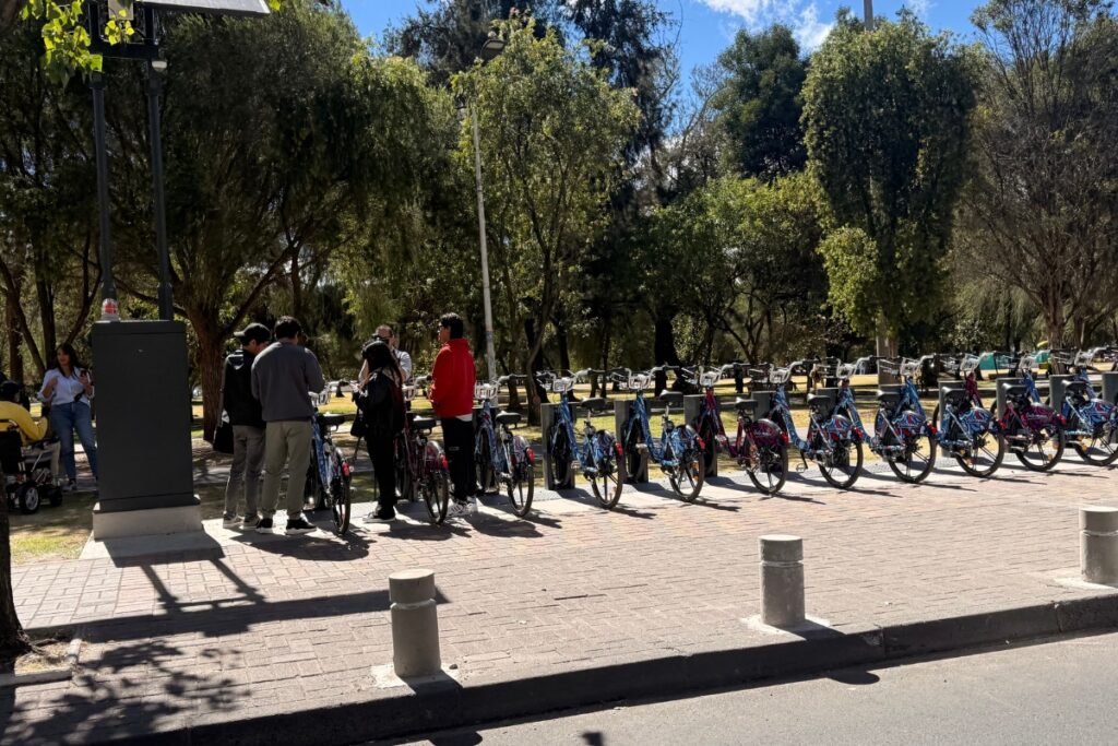 La operación de QuitoBici arrancó de forma gratuita.
