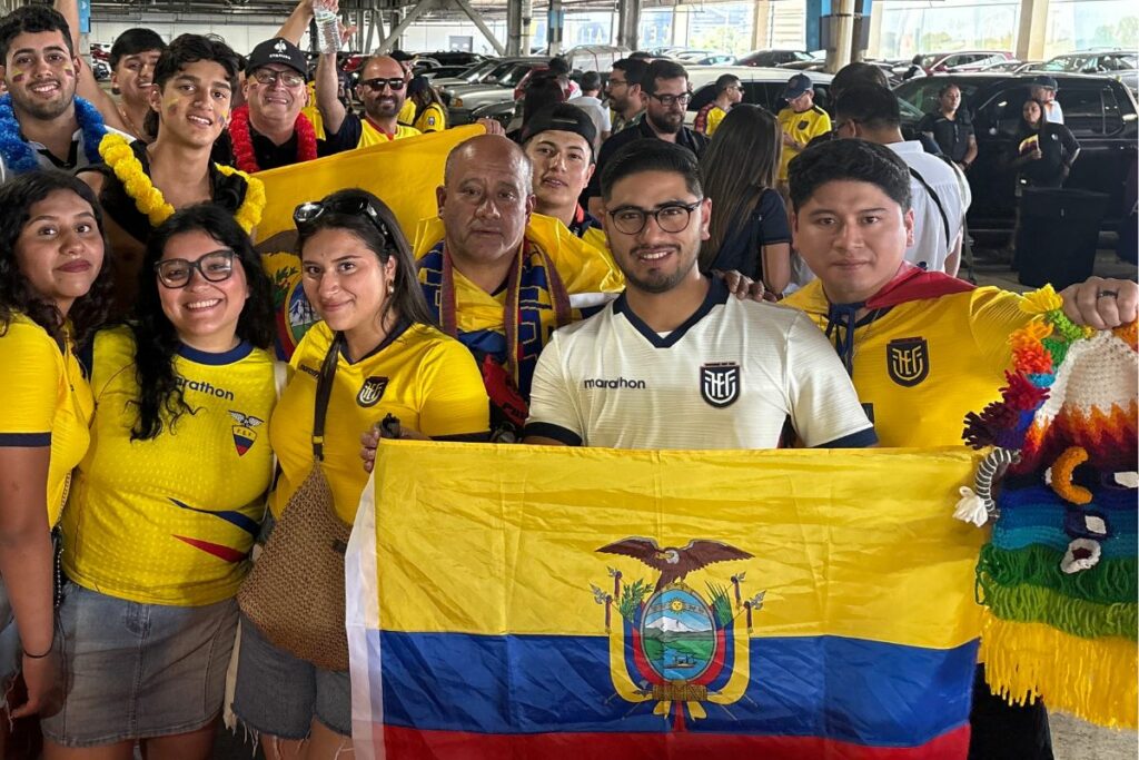 El partido de Ecuador con Alemania, del 25 de junio, pasado, causó gran expectativa.