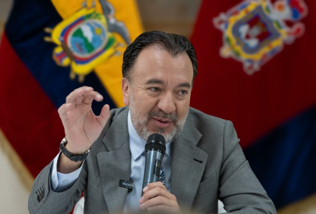 Pabel Muñoz, alcalde de Quito, en la imagen.