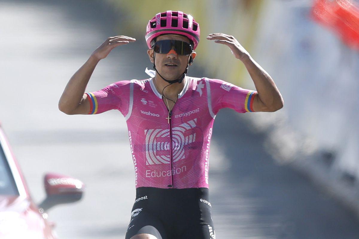Richard Carapaz asume el liderato de la montaña en el Tour de Francia 2026