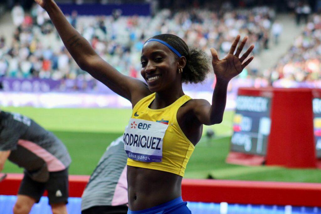 Kiara Rodríguez en el Mundial de Paratletismo de 2025.