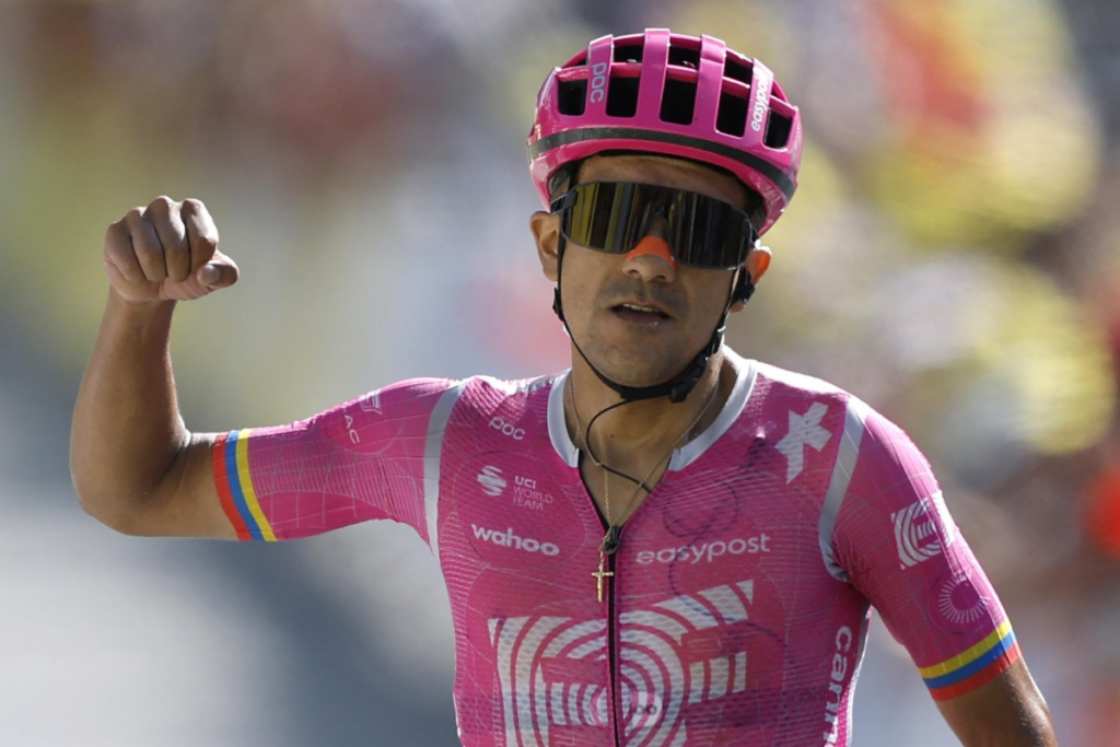 Richard Carapaz entra al top 10 del Tour de Francia: ¿puede ganar el maillot de la montaña?