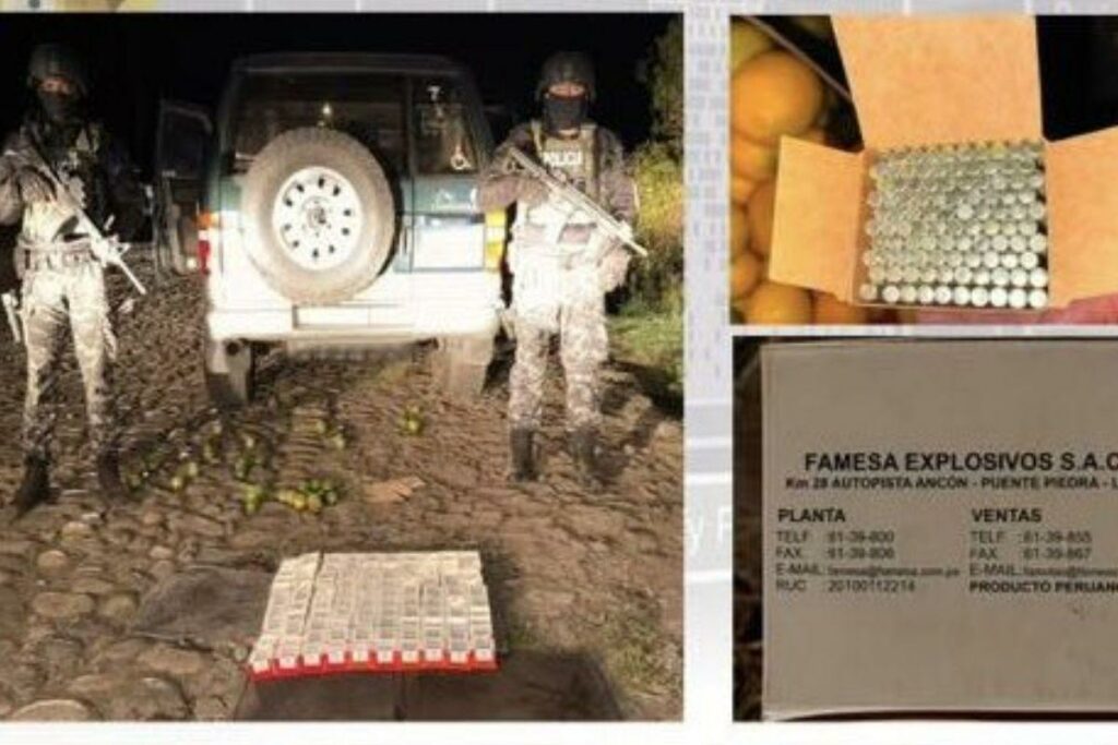 Un automóvil fue decomisado como prueba.