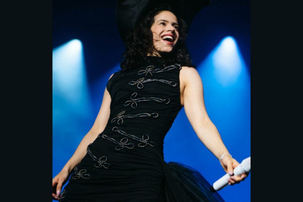 Rosalía en concierto