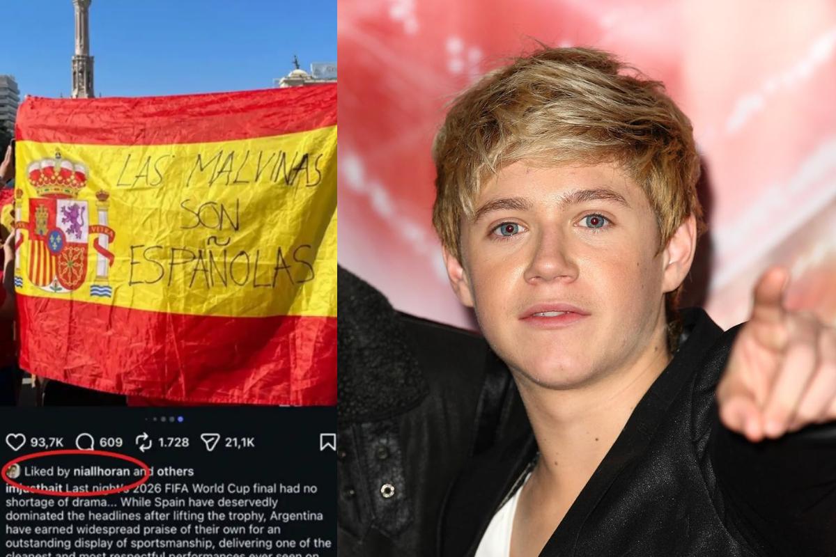 Niall Horan, exintegrante de One Direction.
