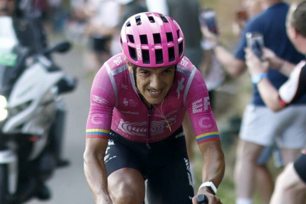 Richard Carapaz mantiene el tercer puesto de los puntos de la montaña del Tour de Francia 2026.