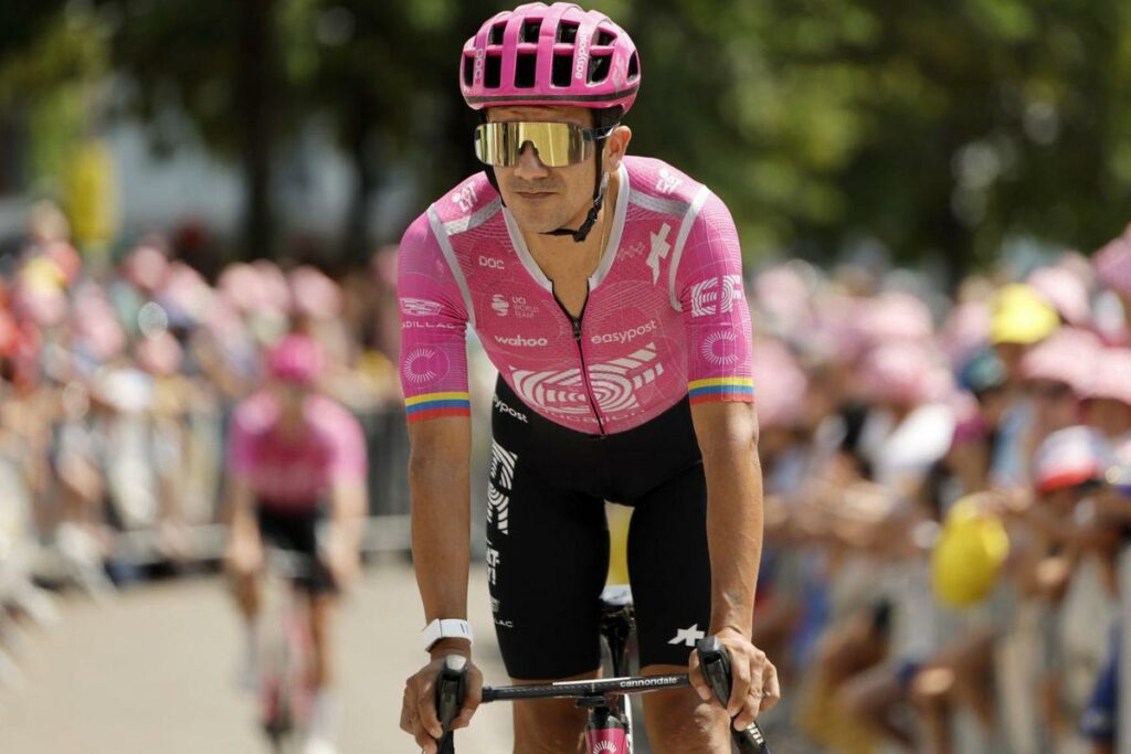 Richard Carapaz conserva el tercer lugar en la clasificación de la montaña del Tour de Francia 2026.