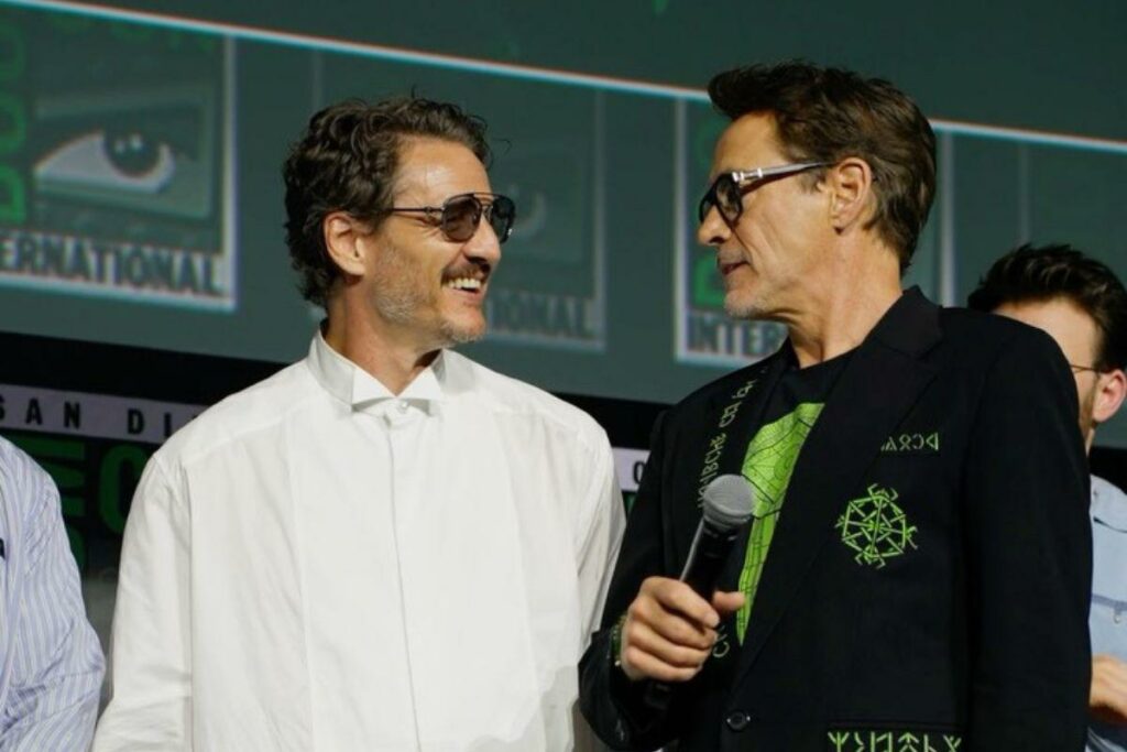 Pedro Pascal y Robert Downey Jr.