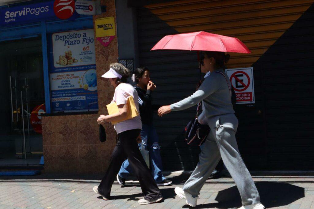 Inamhi advierte radiación alta este lunes