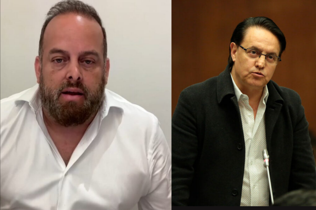 Xavier Jordán, acusado por la Fiscalía como el 'agente decisor' del asesinato de Fernando Villavicencio