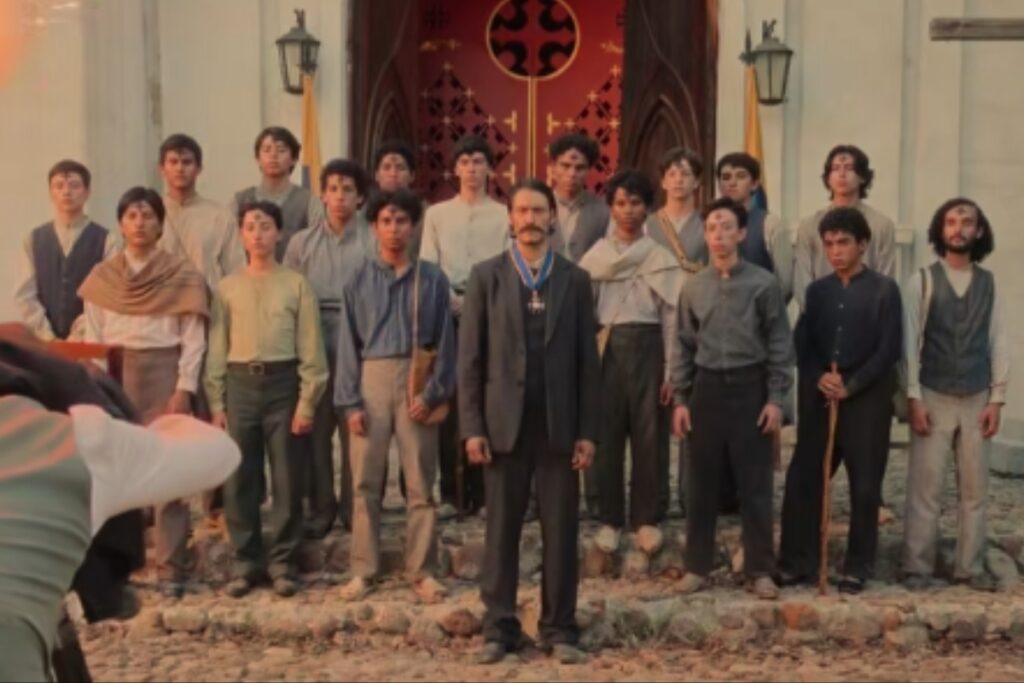 Escena de la temporada de la serie de Netflix 'Cien años de soledad'.