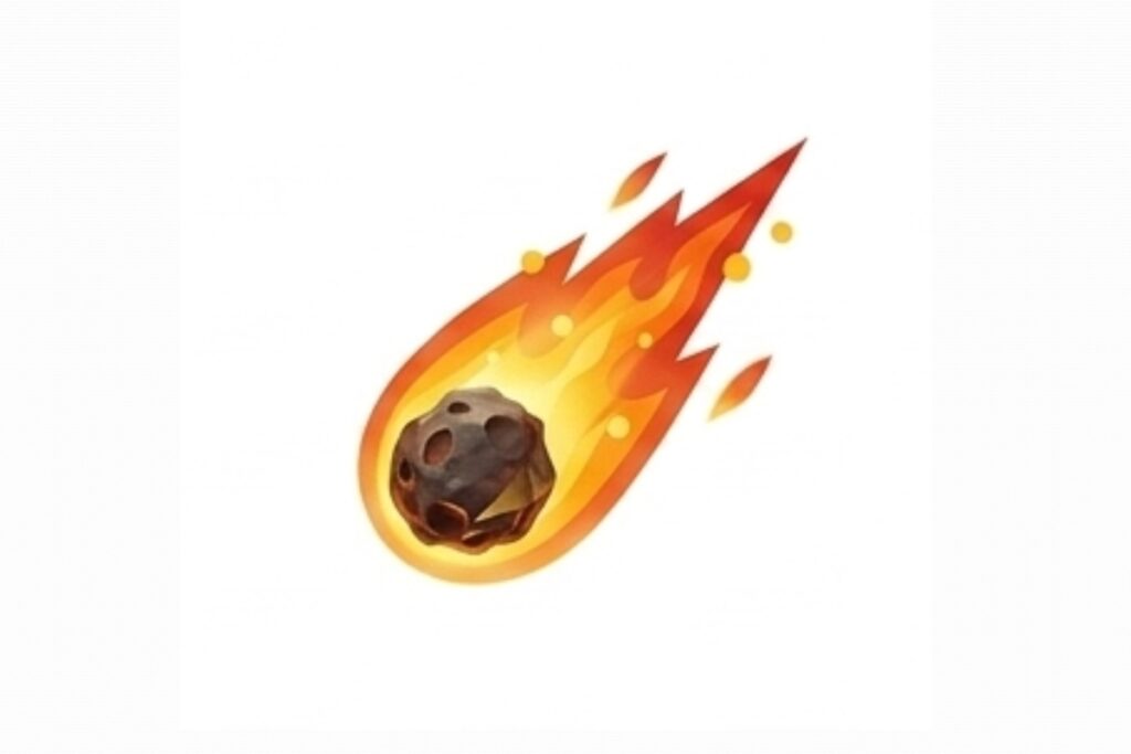 Nuevo emoji Meteorito.