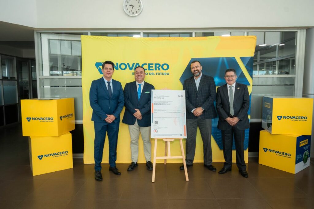 Novacero Earns ISO 19650-2 Certification for BIM Methodology in Ecuador