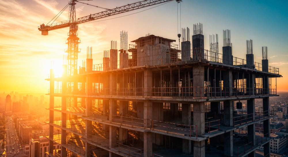 La construcción fue el sector con mayor confianza empresarial en el Índice de Expectativas de la Economía del BCE.