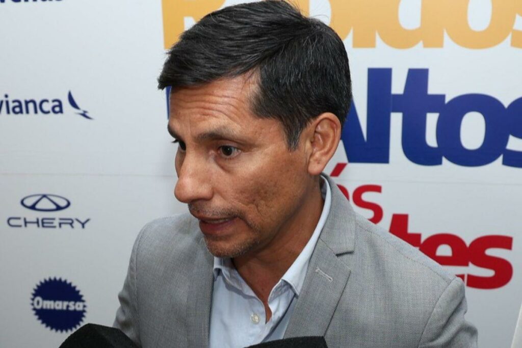 Jefferson Pérez antes de asumir como presidente del Comité Olímpico Ecuatoriano.