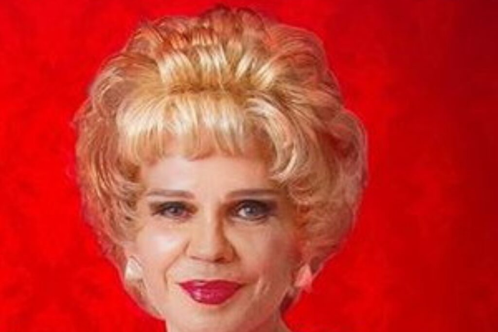 La Rubia de América, legendaria artista y presentadora del entretenimiento hispano.