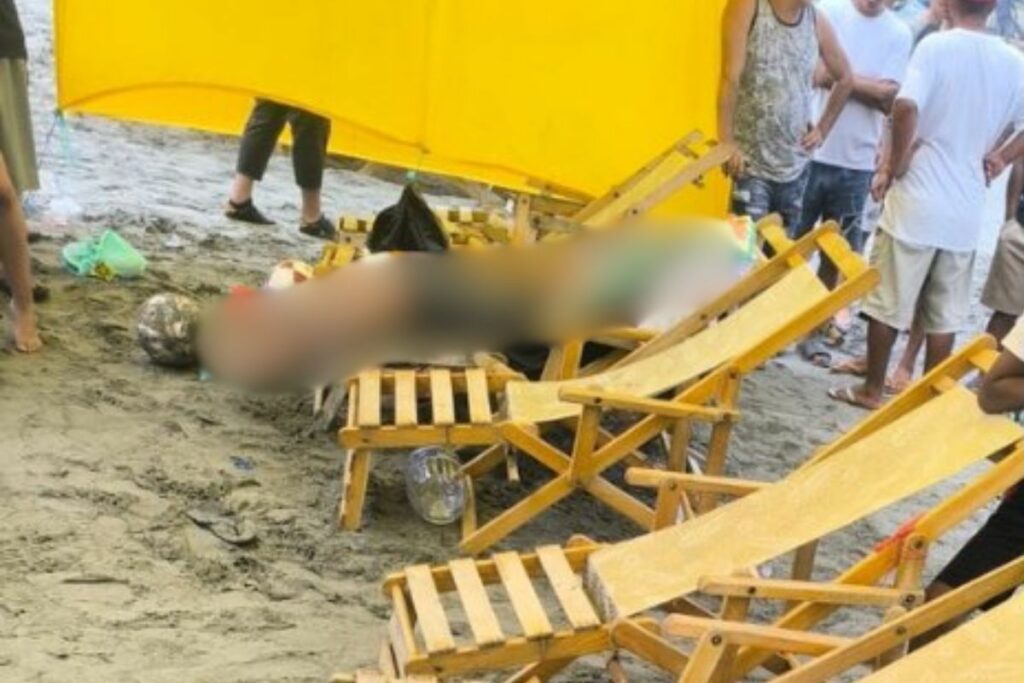 El triple crimen ocurrió en la playa de Cojimíes.