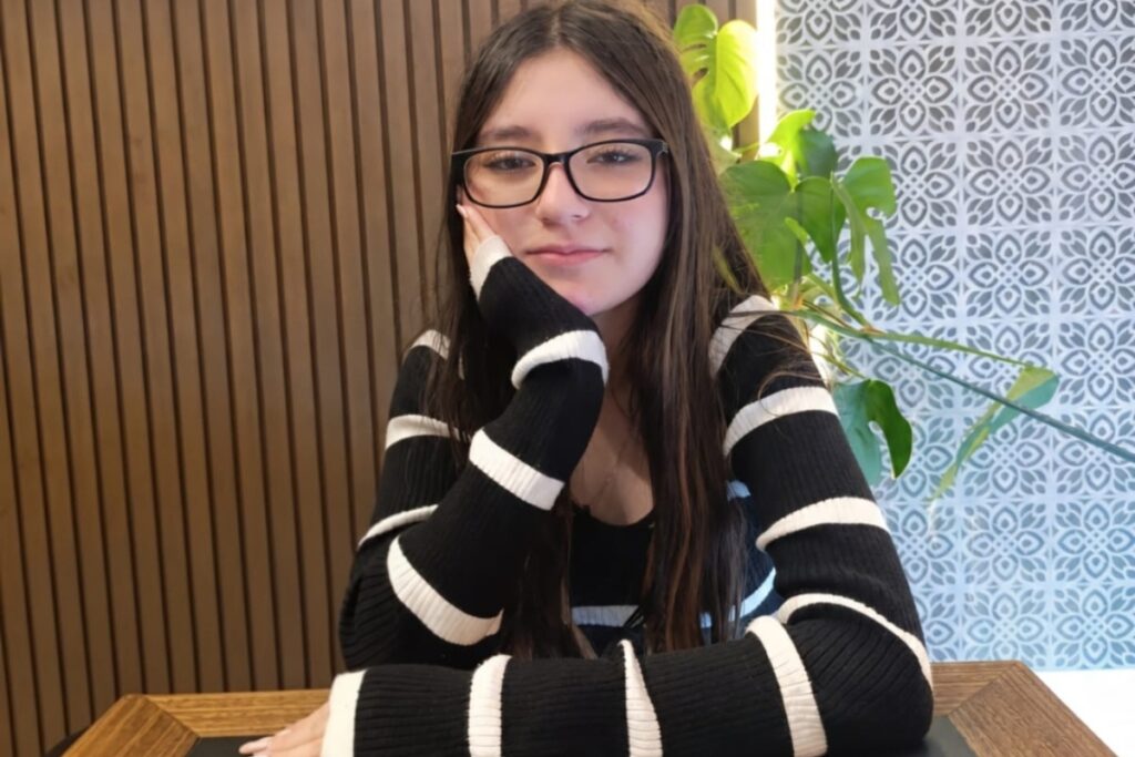 Daniela disfrutó más la parte lógica y le resultó más complicado el área de geometría.