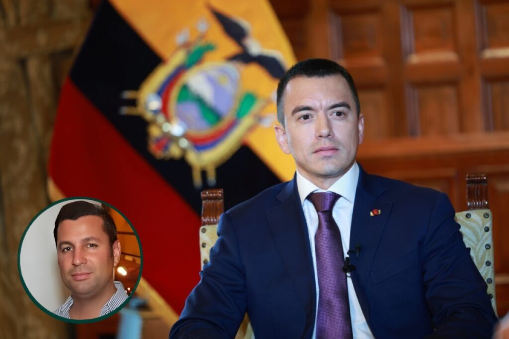 Daniel Noboa dispone seguridad para hijos de Michele Sensi Contugi