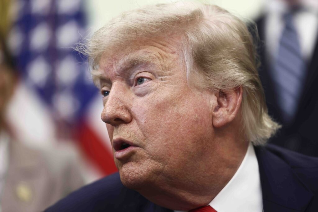 Donald Trump, presidente de Estados Unidos.