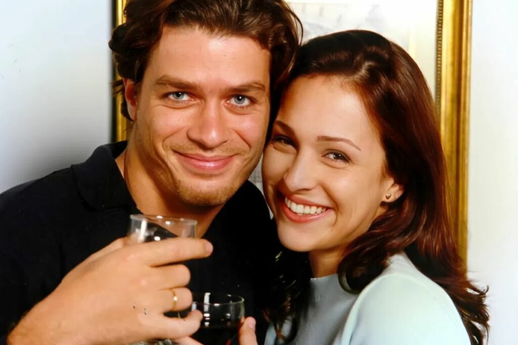 Fábio Assunção y Gabriela Duarte participaron en la telenovela 'Por amor'.