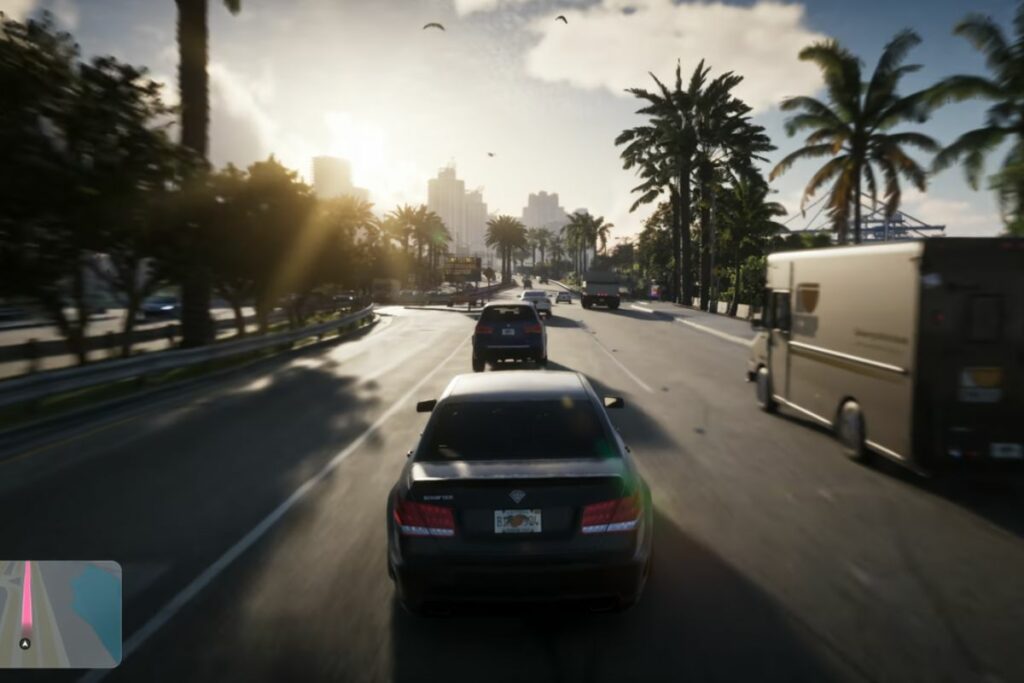 Imagen del tráiler extendido de 'GTA 6'.