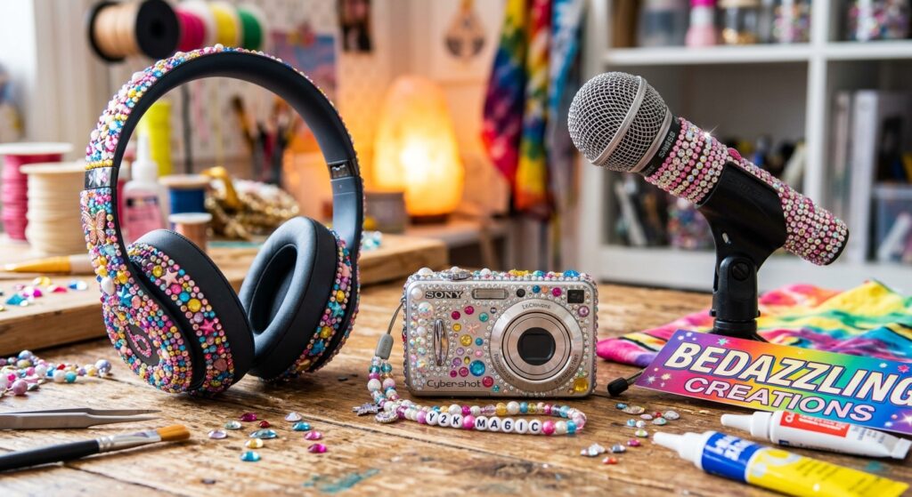 Why are cell phones, thermoses, bags, and more objects being covered in crystals? This is the new trend