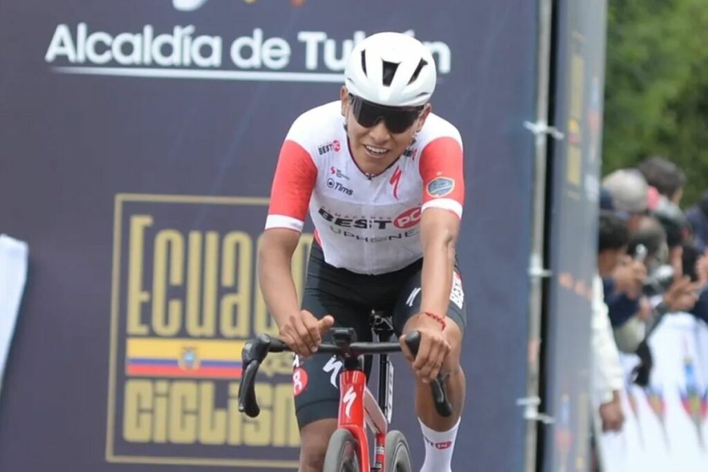 otro ChatGPT Plus Héctor Álvarez, del Best PC Ecuador, conquistó el título Sub-23 de la Vuelta a Colombia 2026.