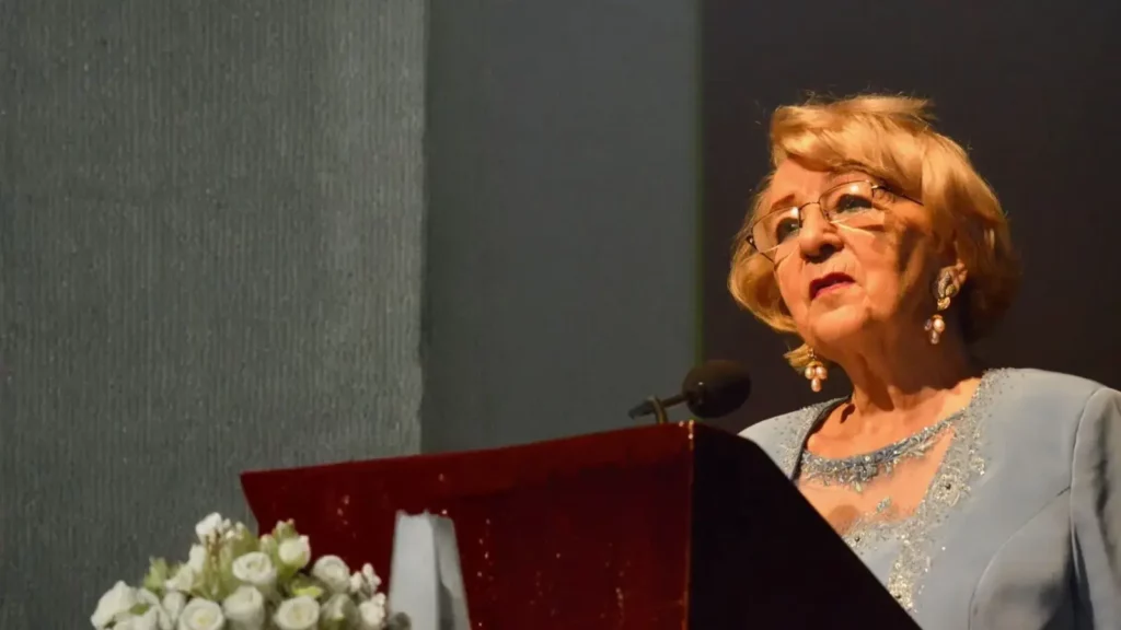 Inge Bruckmann de Hollihan, fundadora del Teatro Centro de Arte,