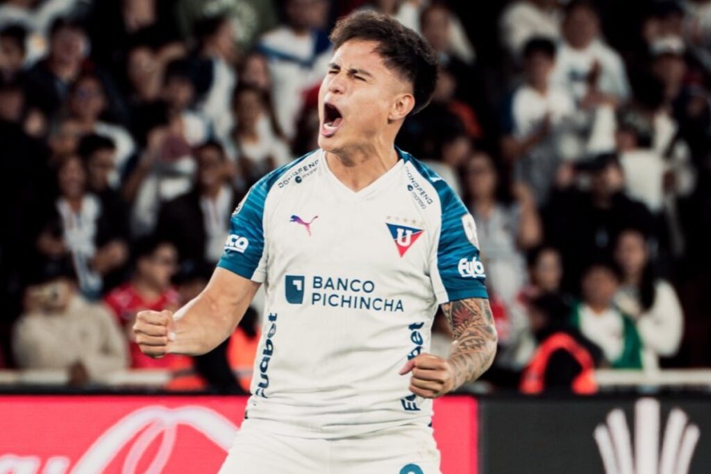 Jesús Pretell, Liga de Quito, Copa Libertadores