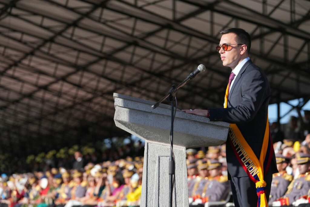 El presidente Daniel Noboa iniciará una gira a partir del 16 de agosto.