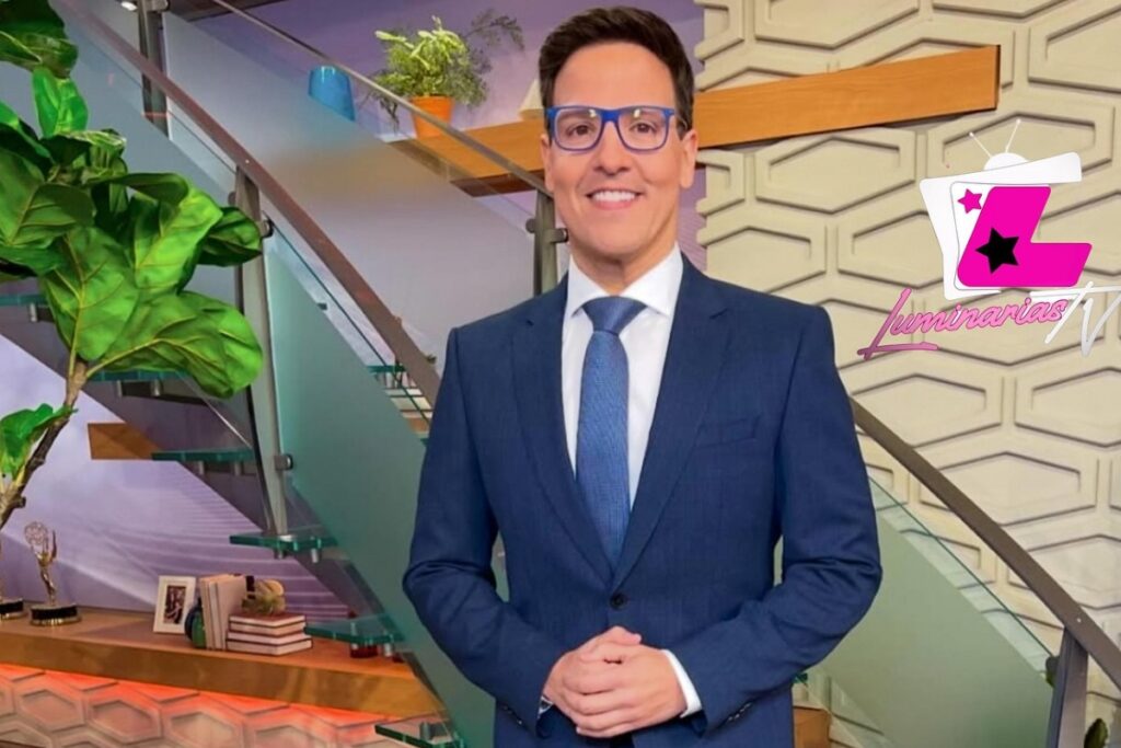 Reconocido conductor venezolano, pilar de las mañanas televisivas.