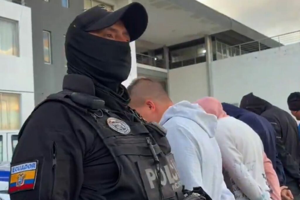 La Policía Nacional ejecutó el operativo Apolo 38 en Quito.