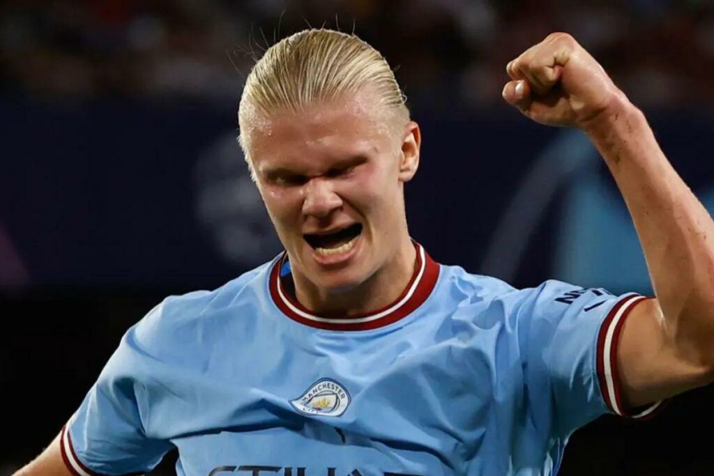 El futbolista noruego Erling Haaland.