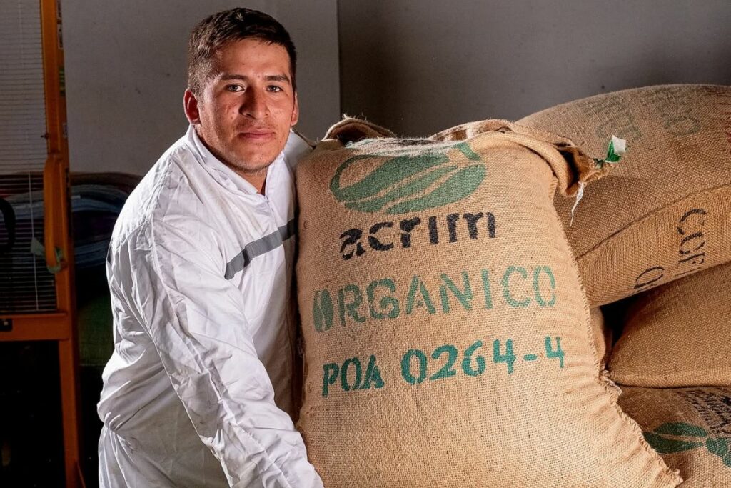 La Asociación Agropecuaria Artesanal de Productores Orgánicos Cuencas del Río Mayo (Acrim), en Zamora Chinchipe, exporta su café a Europa.