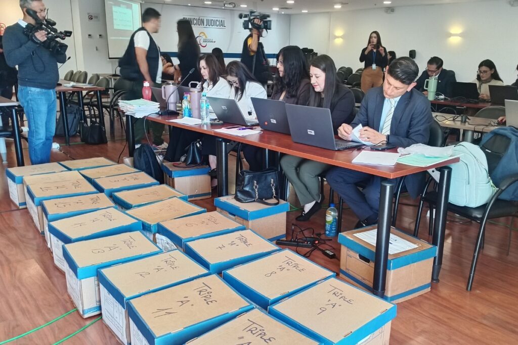 La audiencia de juicio del caso Triple A concluyó tras más de 12 horas.