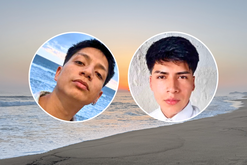 Anthony Peñafiel y Dayan Sarmiento.