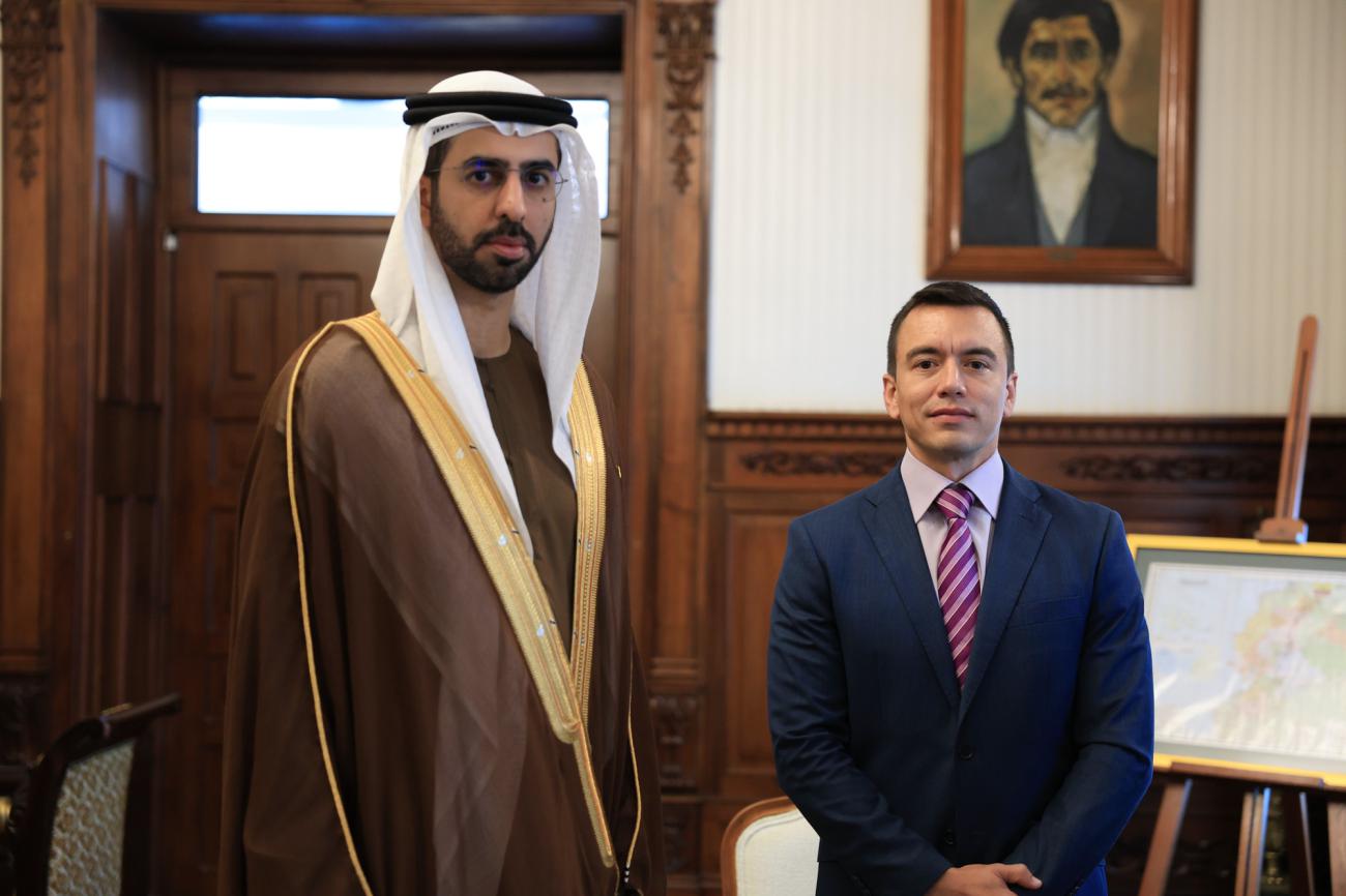 Ecuador y Emiratos Árabes Unidos impulsan inversiones en Inteligencia Artificial y sectores estratégicos
