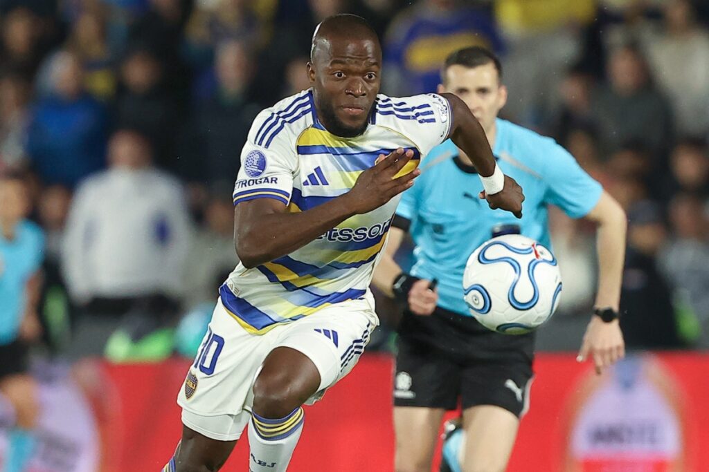 Enner Valencia debutó con Boca Juniors en goleada por la Copa Sudamericana  - El Comercio