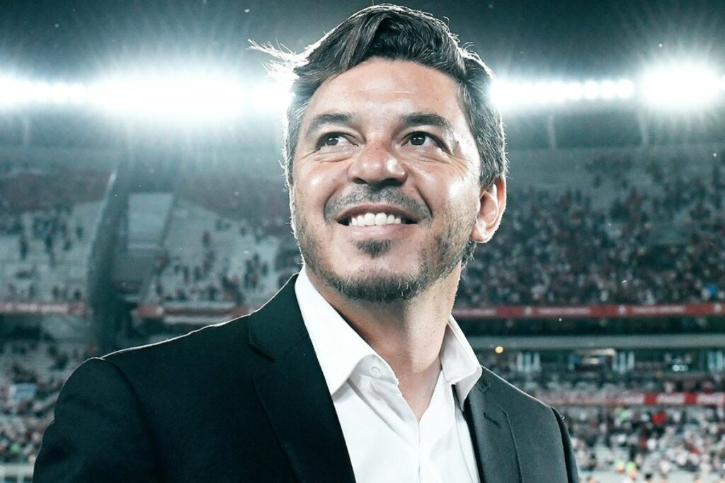 Marcelo Gallardo, candidato a dirigir la Selección de Ecuador, durante su etapa en River Plate.