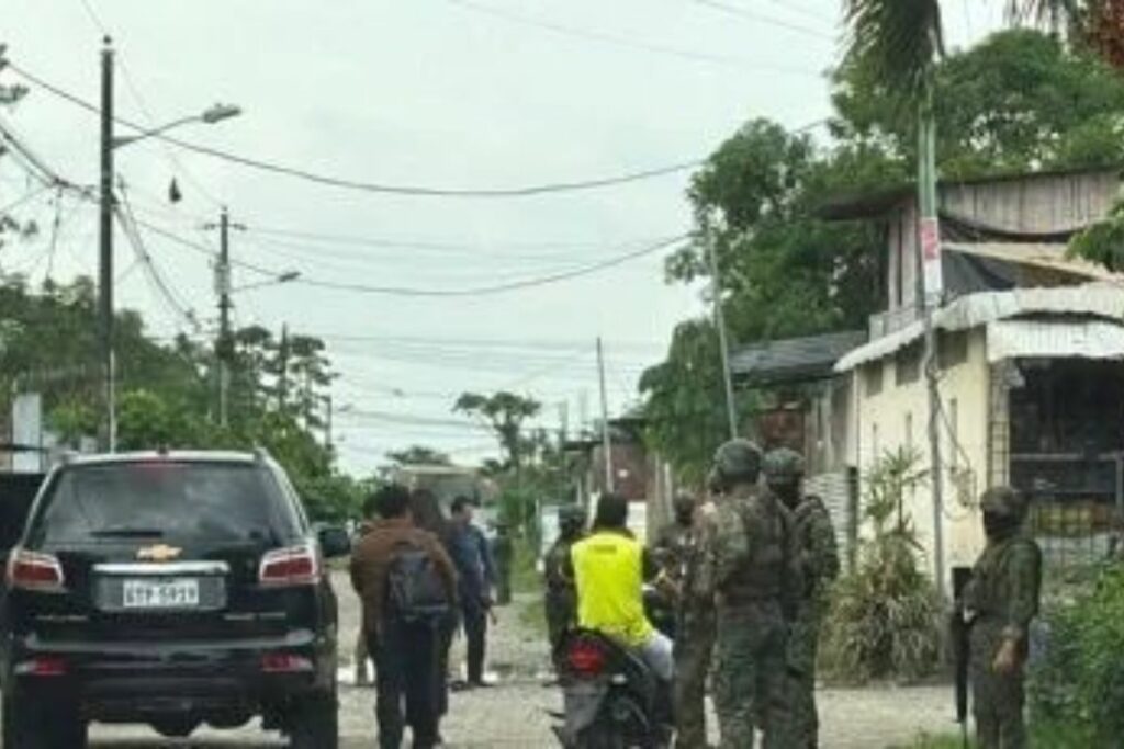 La zona fue cerrada para investigaciones.