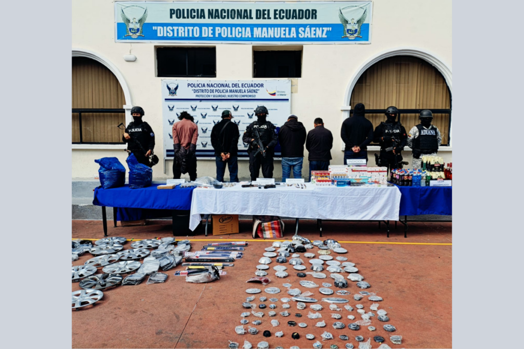 La Policía Nacional ejecutó el operativo en Quito denominado Apolo 37.