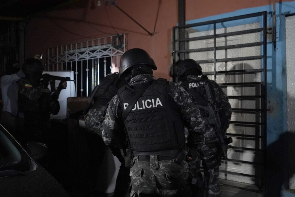 La Policía ejecutó 908 operativos en Ecuador entre el 17 y el 23 de agosto de 2026.