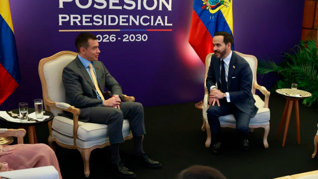 Daniel Noboa abordó con Abelardo de la Espriella la agenda de seguridad, comercio y energía entre Ecuador y Colombia