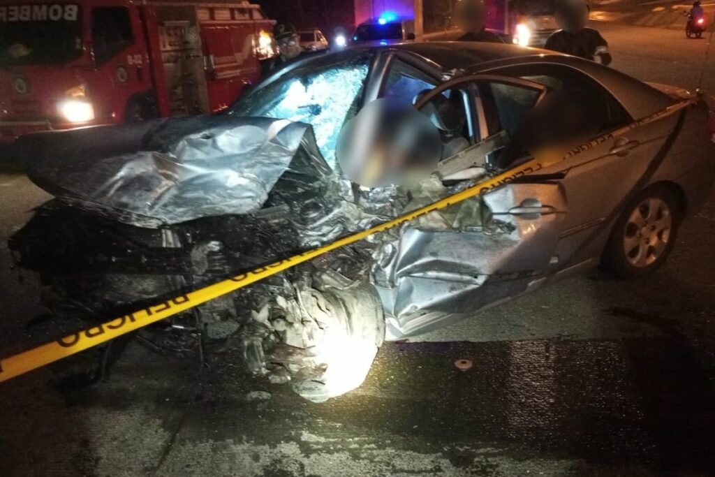 El siniestro de tránsito ocurrió en la vía a Quinindé.