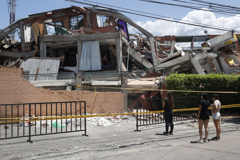 Luego del terremoto de Colombia (foto) se registraron sismos en Latinoamérica.