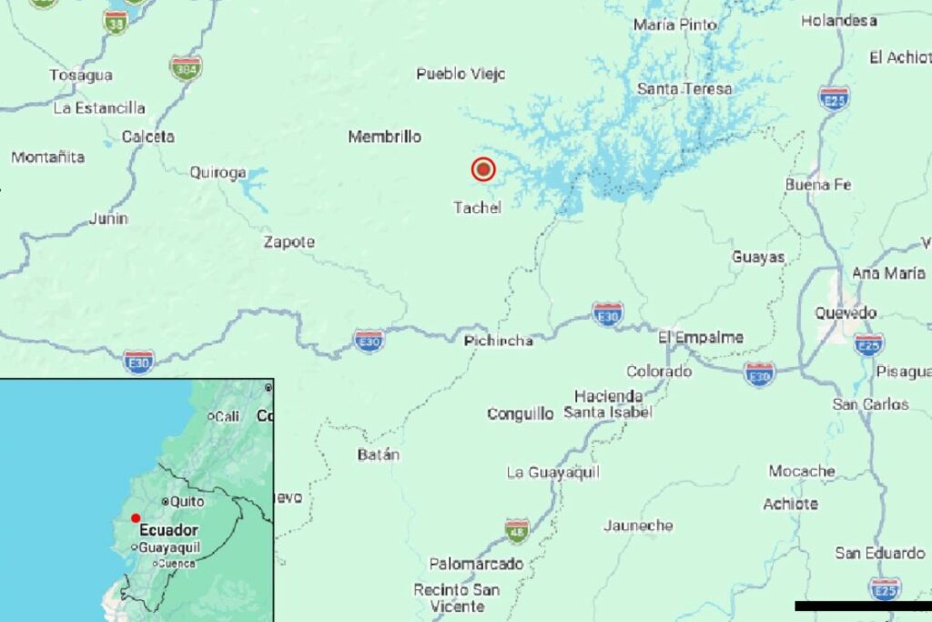El Geofísico reportó un nuevo temblor en Ecuador.