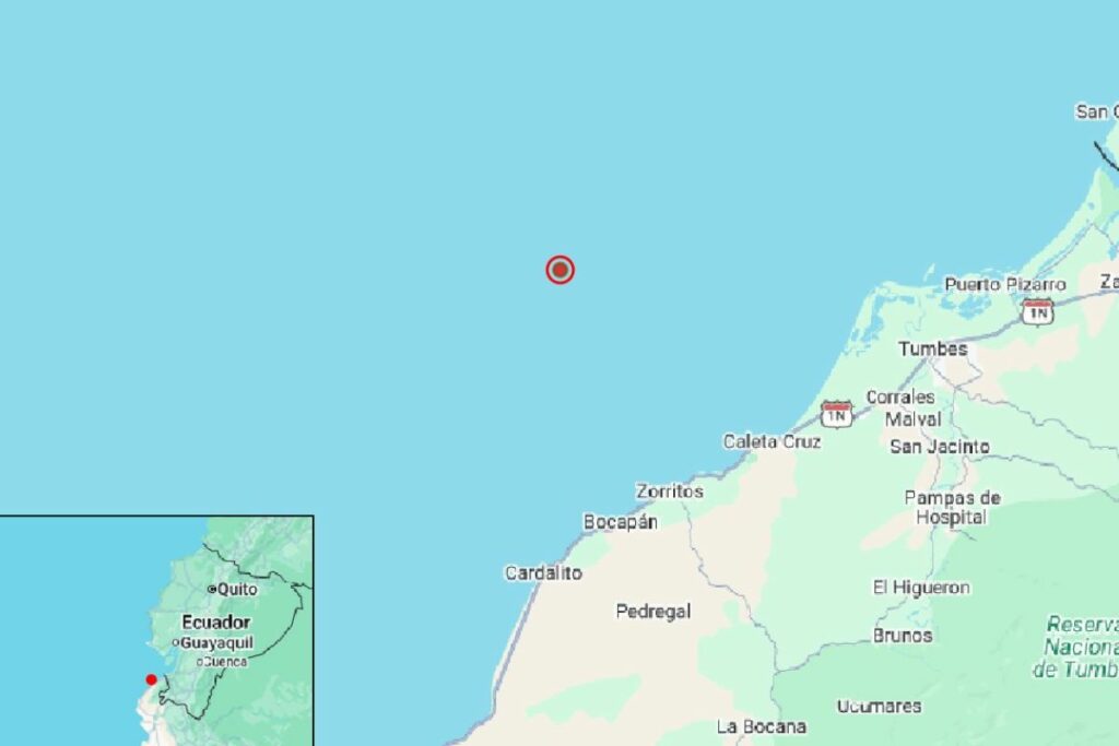 El Geofísico informó sobre el nuevo sismo.
