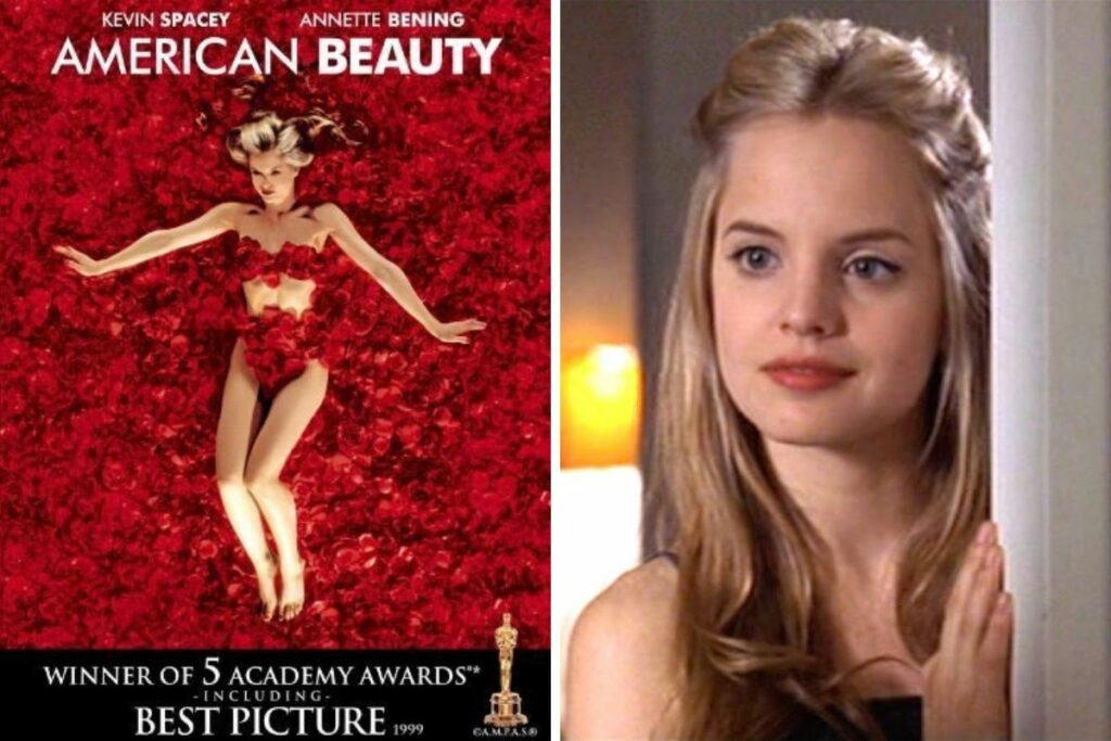 Fue Angela en 'American Beauty'.