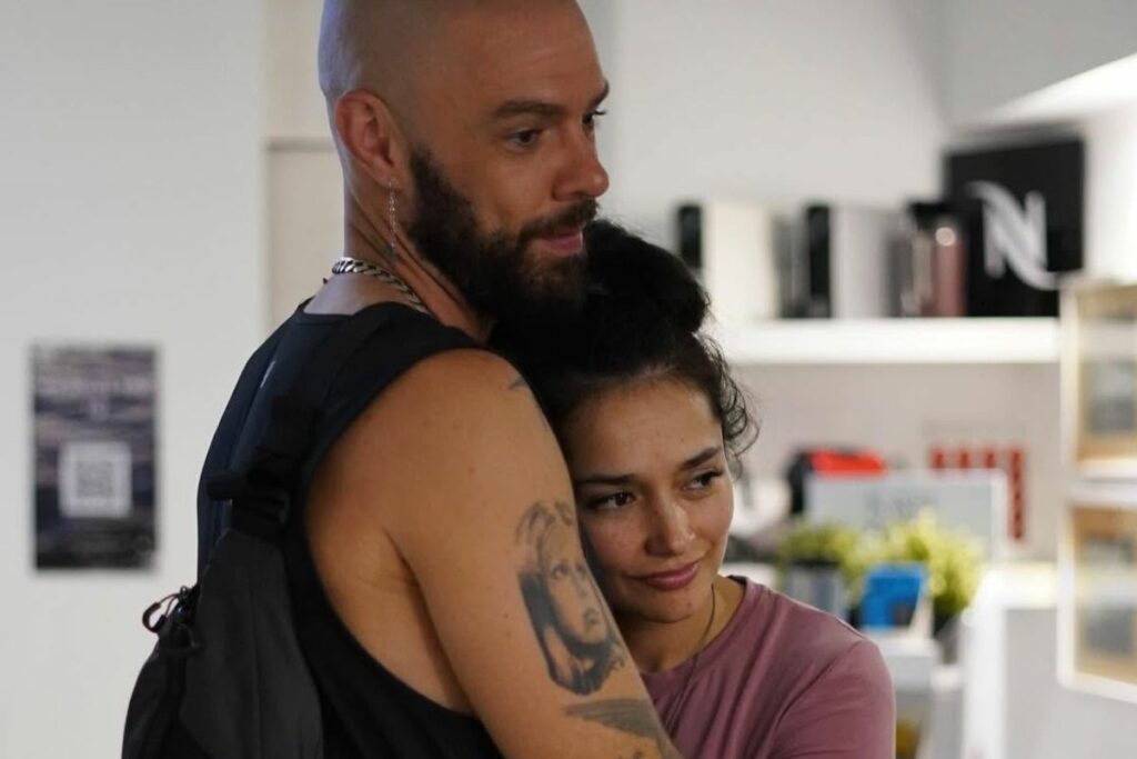 Jesse y su esposa, Mónica León.